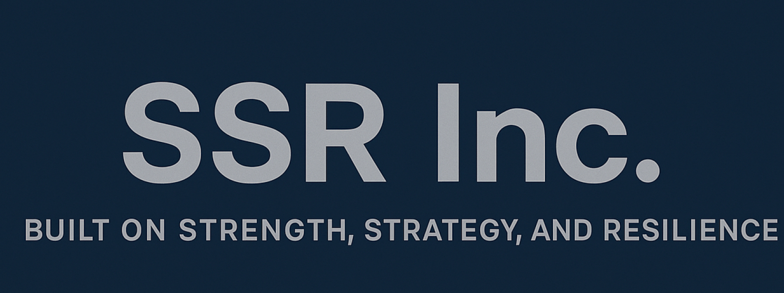 SSR Inc Acquisition Plan